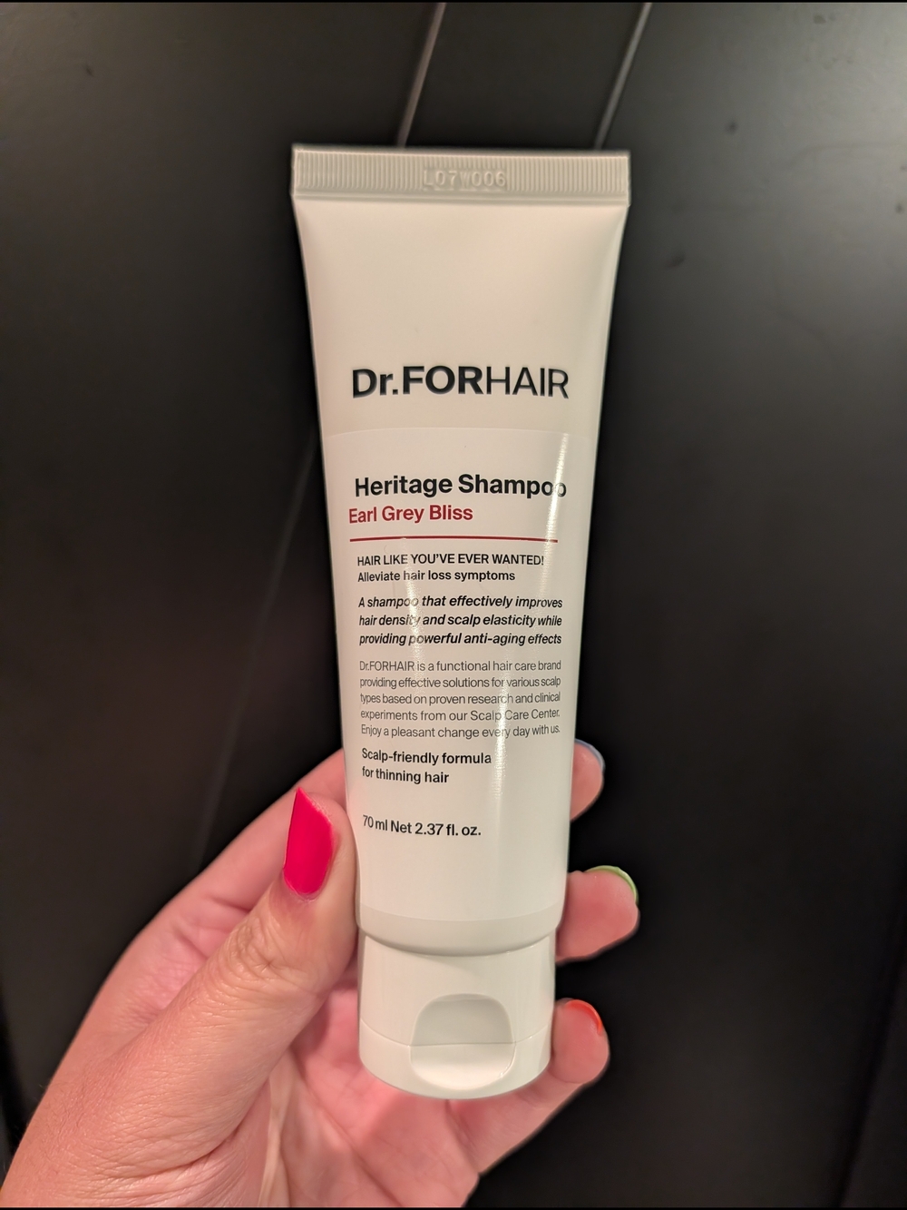 Dr. FORHAIR Heritage Shampoo - Earl Grey Bliss NWT